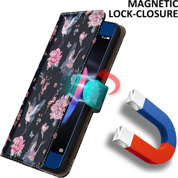 Image du produit Cadorabo Housse Book Print (Honor 9)