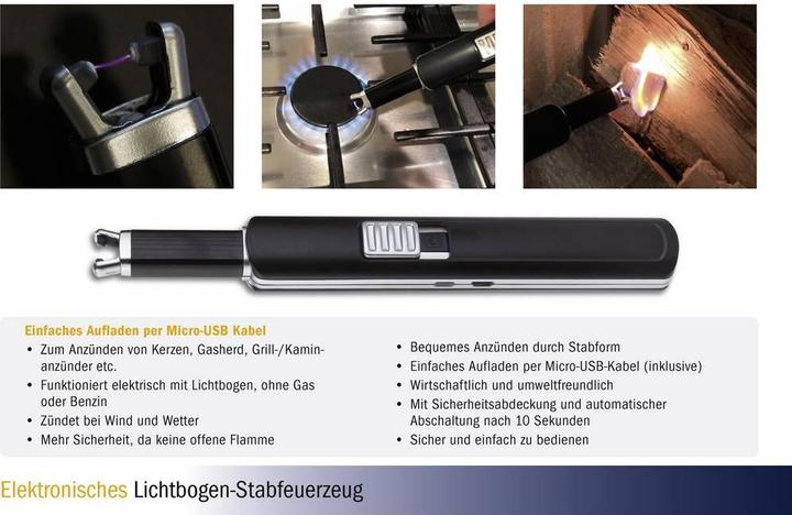 Actual product image TFA 98010541-Stabfeuerzeug