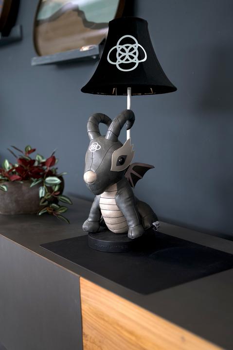 Produktbild Happy Lamps Black Dragon der Drache, LED Tischleuchte, handgefertigt (450 lm)
