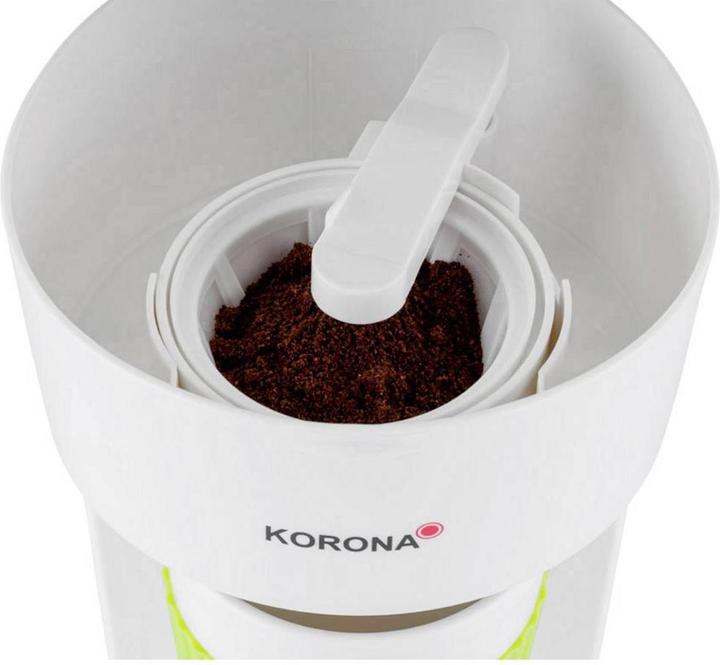 Image du produit Korona Machine à café, gobelet to go vert/blanc