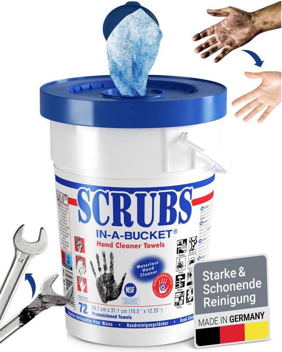 Produktbild Scrubs Antibakterielle Reinigungstücher (1 Stk.)