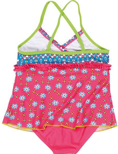 Image du produit Playshoes Maillot de bain anti-UV avec jupe fleurs (86, 92)