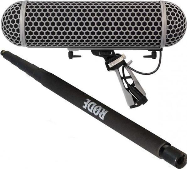 RØDE Blimp Windschutz mit Boompole Tonangel 3m (Korb)