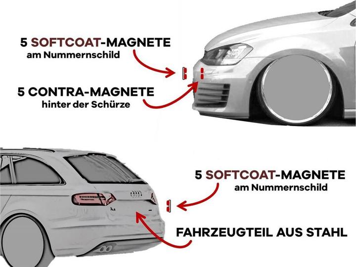 Image du produit FrameOff Cadre de numérotation (Avant + arrière, Universel)