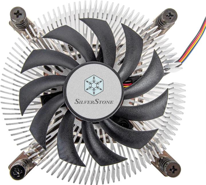 Actual product image Silverstone SST-NT07-1700 - Nitrogon CPU Cooler, Low Profile, 80mm PWM, Intel LGA 1700 (22 mm)