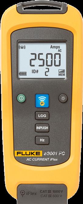 Actual product image Fluke Current clamp, hand multimeter di (CAT IV 600V, CAT III 1000V)