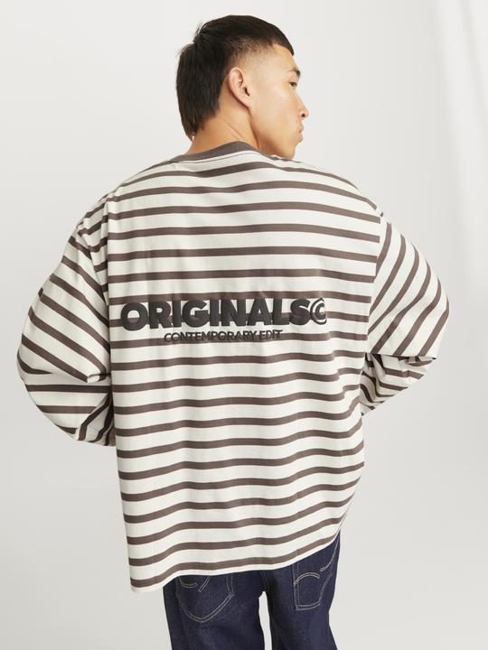Actual product image Jack & Jones Gestreift Rundhalsausschnitt T-shirt T-shirt (XL)