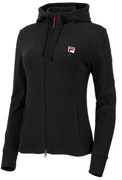 FILA Fleece Jacket Luna Black Woman