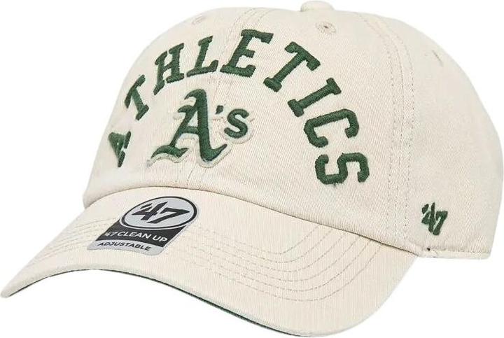 47 Brand baseball kappe mlb oakland athletics clubhous faber clean up (One Size)