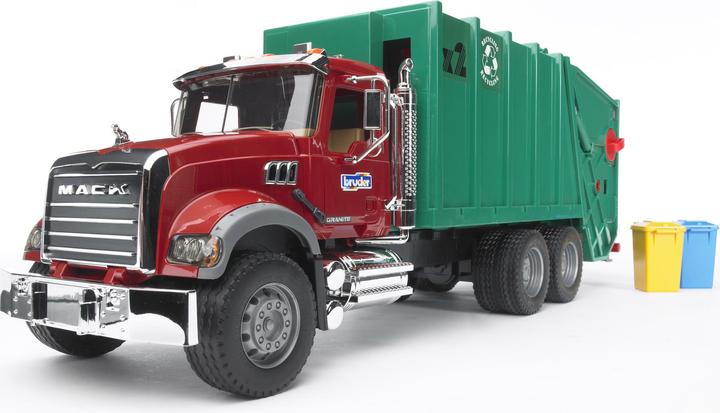 Actual product image Bruder Mack Granite Garbage Truck