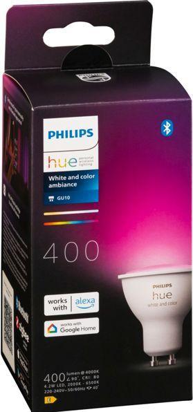 Image du produit Philips Hue White & Color Ambiance (GU10, 4.20 W, 400 lm, 1 x, E)