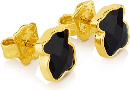 Immagine prodotto Tous Orecchini con orsetto placcato oro e onice Icon Colour 815433501 (Argento)