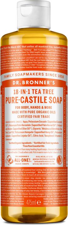 Produktbild Dr. Bronner's Pure Castile Liquid Soap Tea tree 475 ml (475 ml)