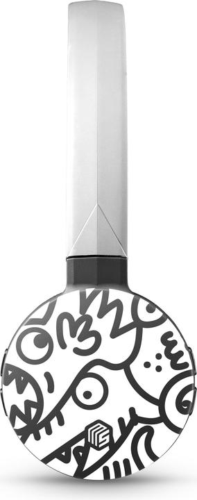 Produktbild Music Sound Music+Sound FANTASY Bluetooth-Kopfhörer weiss on-ear Softtouch max.20h Laufzeit 1 (keine Geräuschunterdrückung, 16 h, Kabellos)