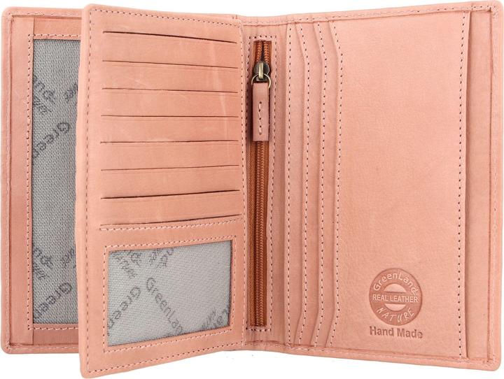 Produktbild Greenland Nature Soft Colour Reisepassetui RFID Leder 12 cm