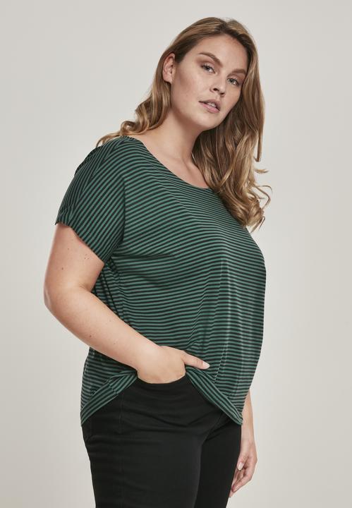 Urban Classics Ladies Yarn Dyed Baby Stripe Tee