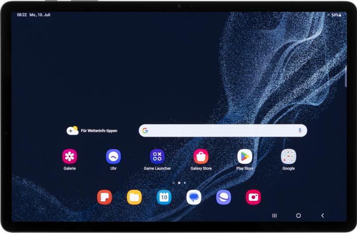 Produktbild Samsung Galaxy Tab S8+ (nur WLAN, 12.40", 128 GB, Graphite)