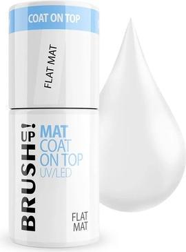 Brush up Brushup Mat Coat On Top Uvled Hybrid Top Coat Flat Matt 5g