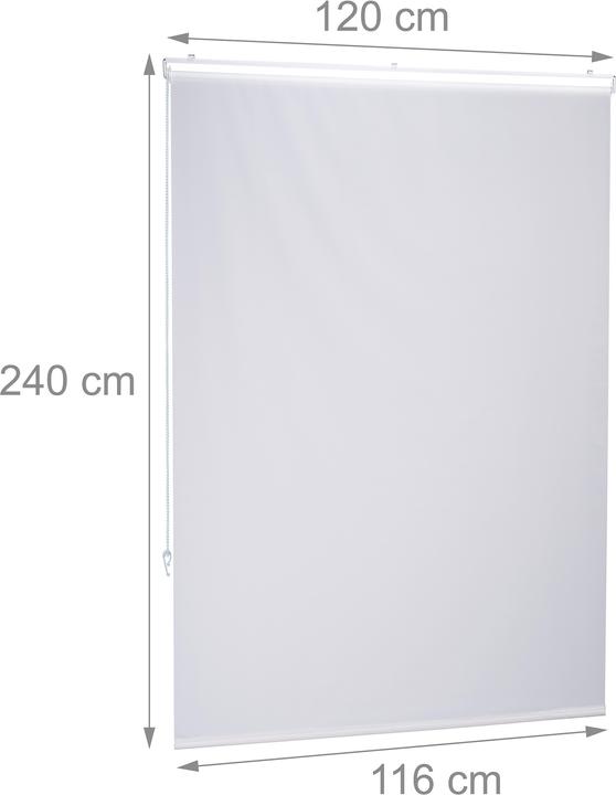 Immagine prodotto Relaxdays Tenda doccia (120 x 4,5 x 240 cm)