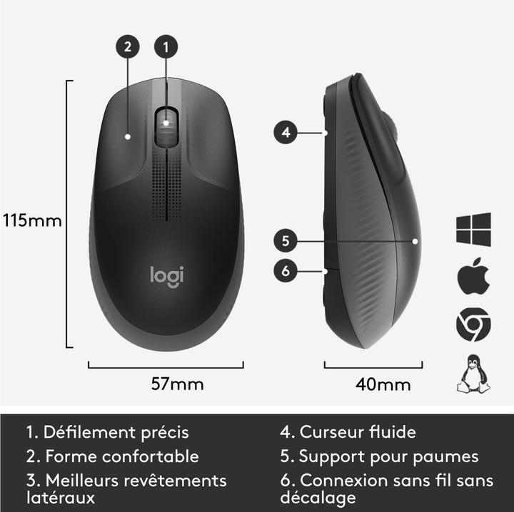 Produktbild Logitech M190 (Kabellos)