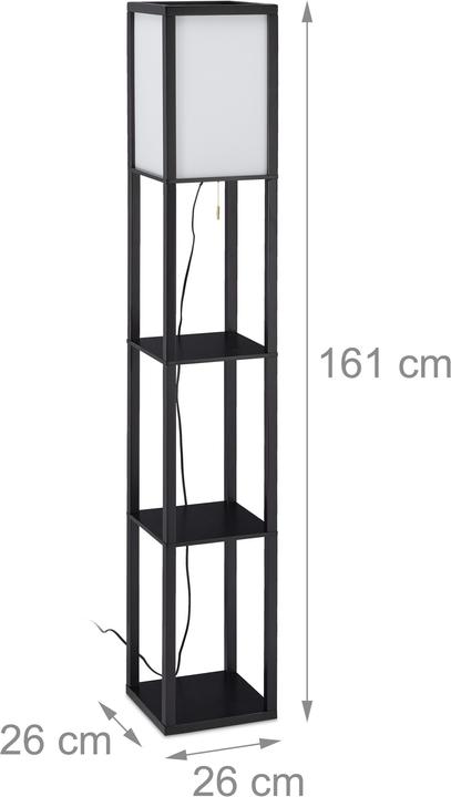 Produktbild Relaxdays Stehlampe (E27)