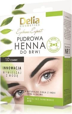 Delia Cosmetics Delia - Henna for Eyebrows Powder 1.0ack 4g (Schwarz)