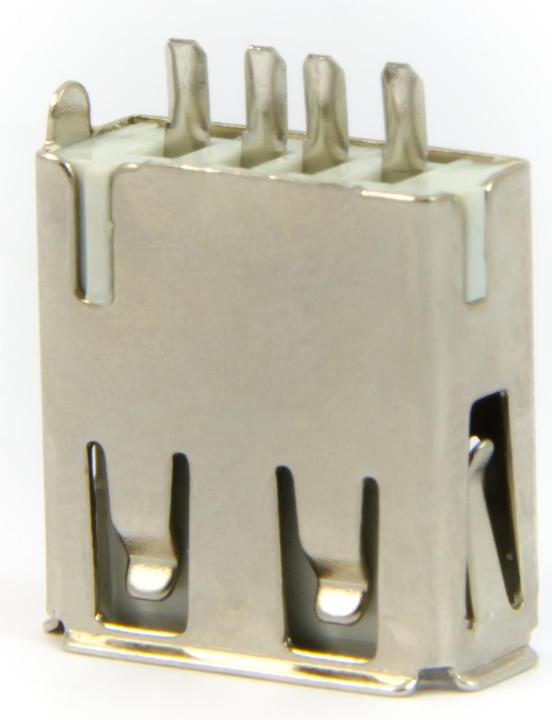 Image du produit Purecrea USB type A femelle avec contact à souder (5.61 m, USB 2.0)