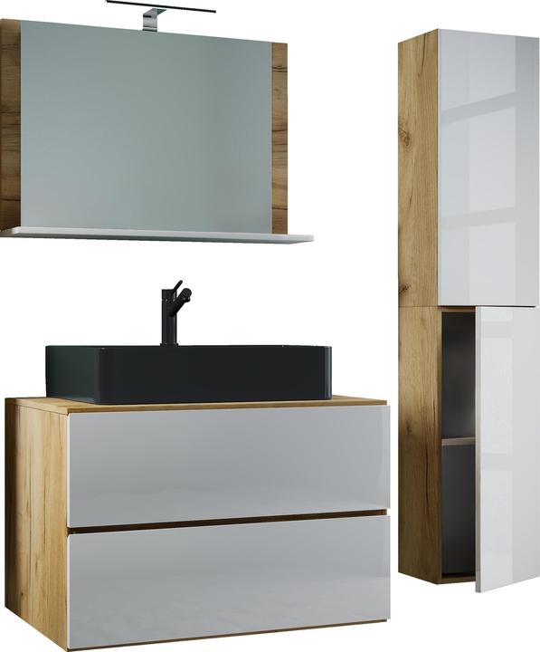 Immagine prodotto VCM Lavabo 4 pezzi Lavabo Cassetto Lendas