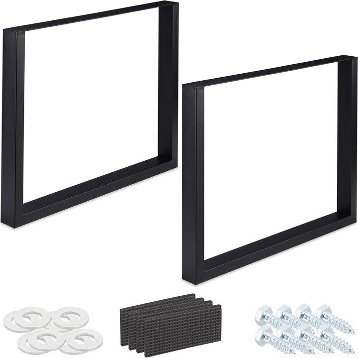 Image du produit Relaxdays 2 pieds de table