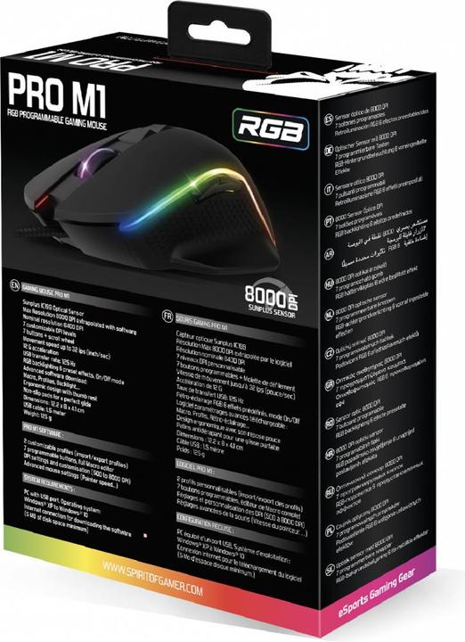 Image du produit SOG Souris avec câble PRO-M1 (Filaire)