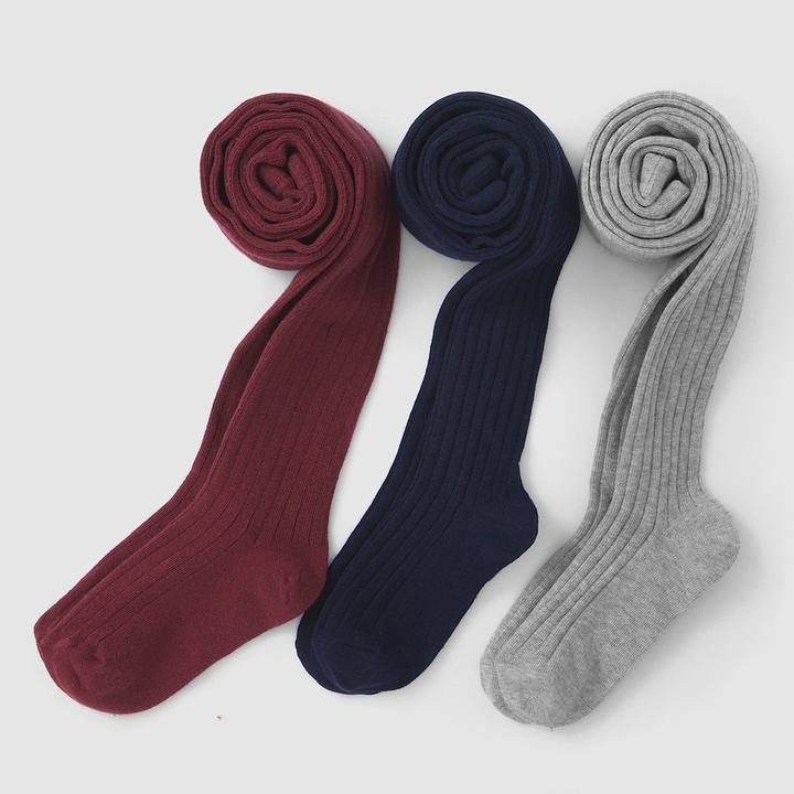 Produktbild La Redoute Collections 3er-Pack gerippte Strumpfhosen (23 - 26)