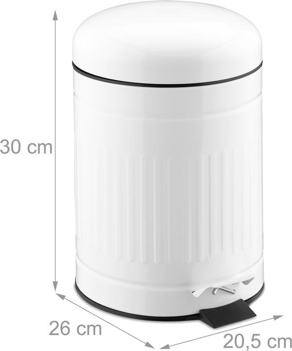 Produktbild Relaxdays Kosmetikeimer (5 l)