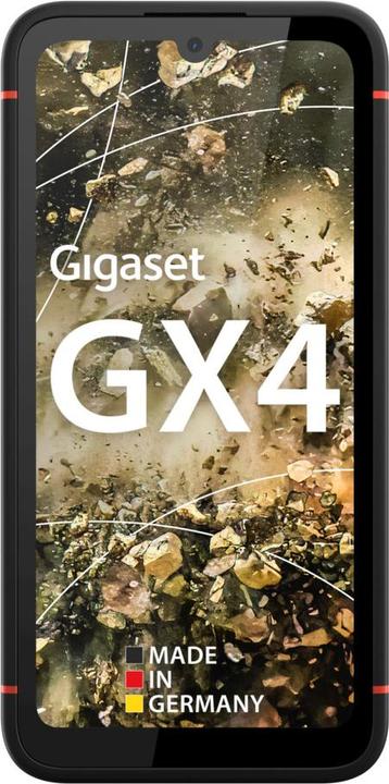 Produktbild Gigaset GX4 PRO (128 GB, Schwarz, 6.10", Dual SIM, 48 Mpx, 4G)