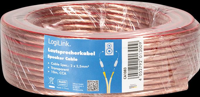 Actual product image LogiLink CA Speaker cable (10 m, 2.50 mm²)