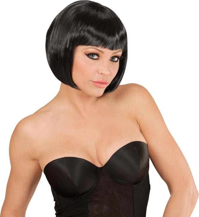 Actual product image Widmann SCHWARZE CHANEL PERÜCKE in Polybag