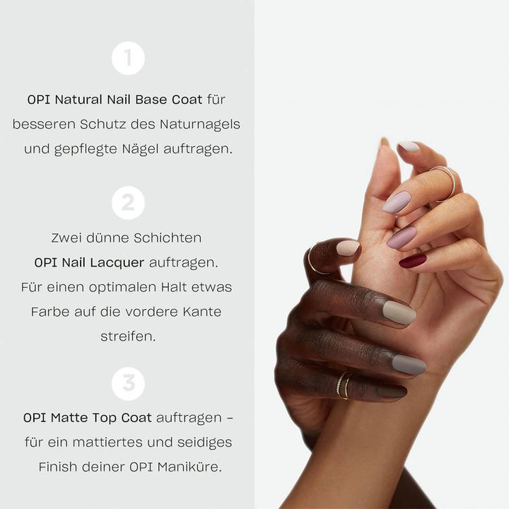 Actual product image OPI Matte Topcoat (Matte Top Coat, Top coat)
