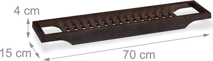 Produktbild Relaxdays Badewannenablage (70 x 15 x 4 cm)
