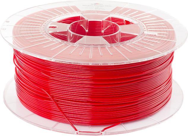 Actual product image Filament / PETG / BLOODY RED / 1.75 mm / 1 kg (PETG, 1.75 mm, 1000 g, Red)