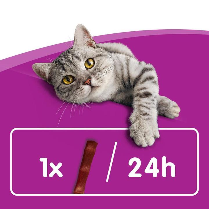 Produktbild Whiskas STICKS Packung Reich an Huhn (Adult, 14 Stk., 36 g)