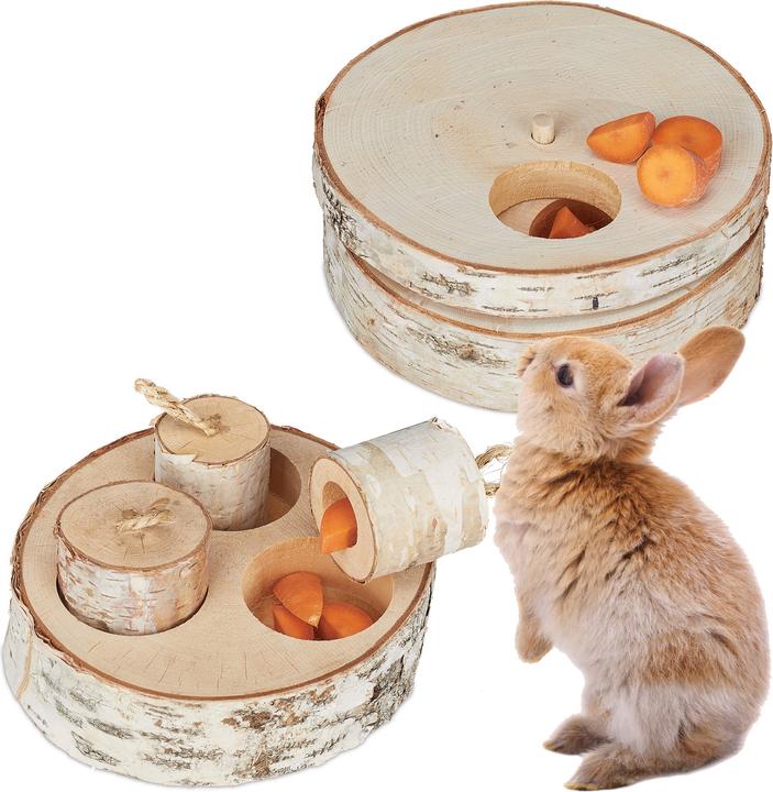 Actual product image Relaxdays Rabbit activity-toy