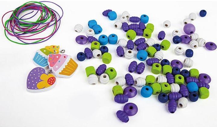 Actual product image Lena Wooden beads cupcakes