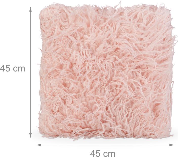 Produktbild Relaxdays Fellkissen (45 x 10 x 45 cm)