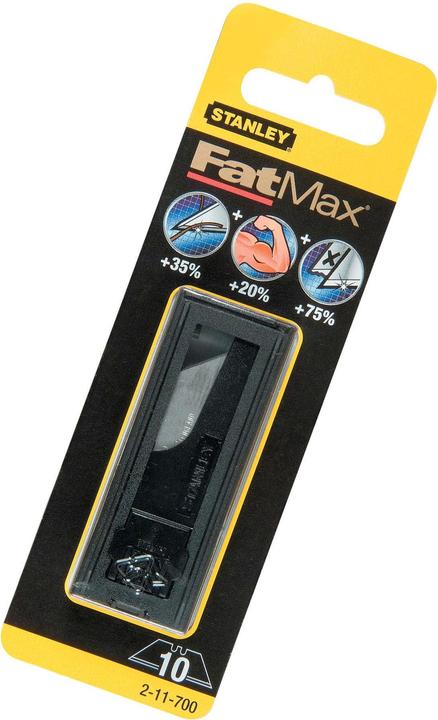 Immagine prodotto Stanley Lama trapezoidale FatMax L.50mm L.19mm S.0,45mm Si. dispenser (Lama di ricambio)