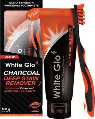 Produktbild White Glo Charcoal Deep Stain Remover Whitening Paste Is Teeth 100Ml (100 ml, Crème)