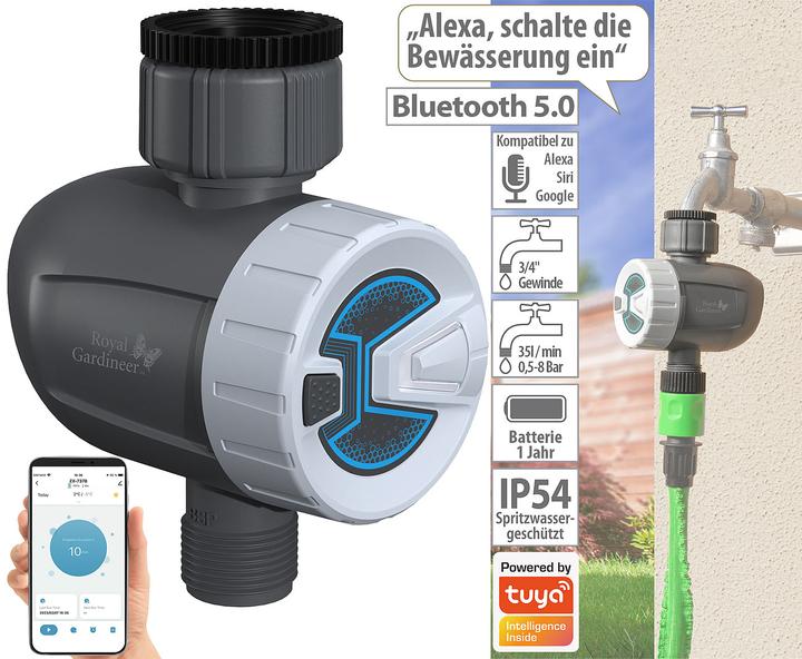 Image du produit Royal Gardineer Ordinateur d'irrigation programmable (Ordinateur d'irrigation)