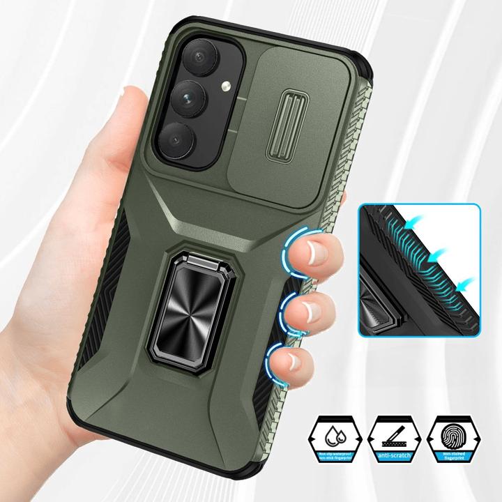 Actual product image Cover-Discount Galaxy A35 - Armor Case with kickstand (Samsung Galaxy A35)