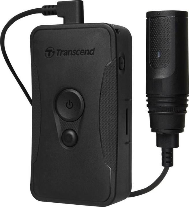 Image du produit Transcend DrivePro Body 60 (Écran intégré, Bluetooth, WiFi, Vision nocturne, Récepteur GPS, Full HD)