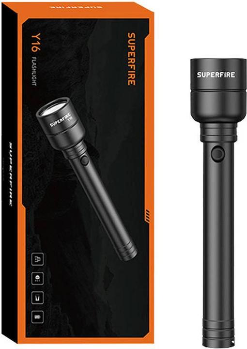 Productafbeelding Superfire zaklamp Y16, 1700lm, USB-C (24.10 cm, 1700 lm)
