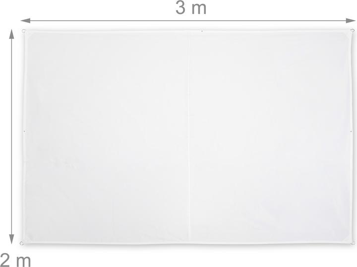 Produktbild Relaxdays Sonnensegel (300 x 200 cm)