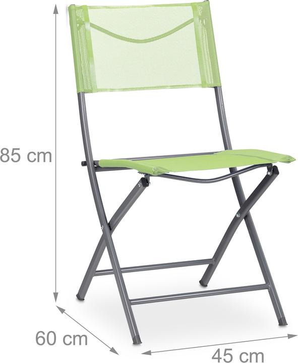 Produktbild Relaxdays Gartenstuhl